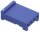 TE Connectivity AMP Connectors - 281838-4 - 4 Rechteckige Steckverbinder - Gehäuse Buchse - blau