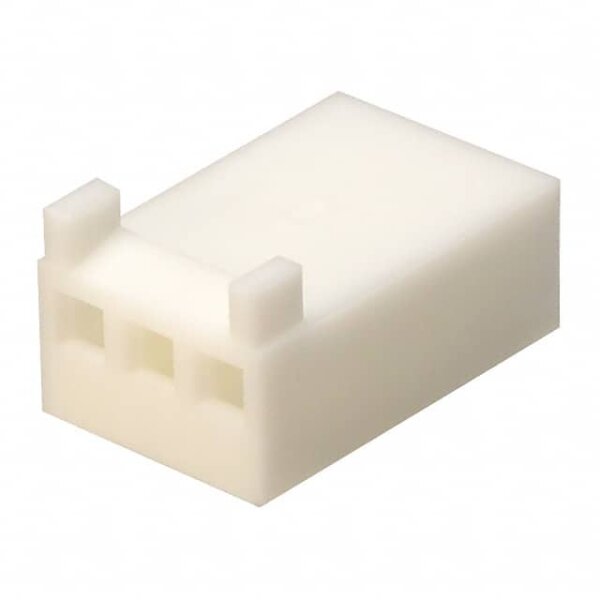 molex - 0022013037 - Steckverbindergehäuse Female 2.54mm, 3-polig / 1-reihig Gerade, Kabelmontage für KK-Steckverbinder