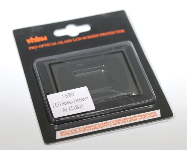Selbstklebendes Schutzglas für LCD-Bildschirm für Nikon D800, D800e Kameras