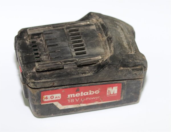 Akkureparatur - Zellentausch - Metabo 25591000 - 18 Volt Li-Ion Akku