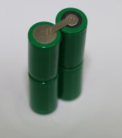 Akkupack für SEACAM Seaflash 100D - 4,8 Volt zum Selbsteinbau