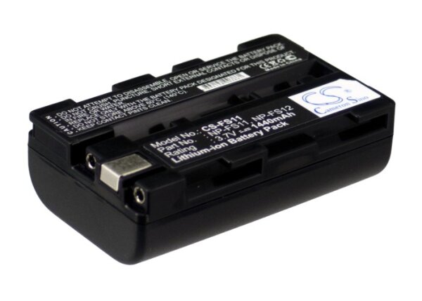 Ersatzakku - CS-FS11 - Sony NP-FS10 / NP-FS11 / CCD-CR1 - 3,7 Volt 1440mAh Li-Ion