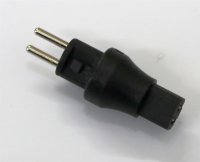 Texasstecker - 10.5544.003-19 - Plug, Texas, 2 Pole - Gerade