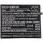 Ersatzakku - CS-WKP718SL - WIKO Upulse / 396272 - 3,85 Volt 2900mAh Li-Polymer
