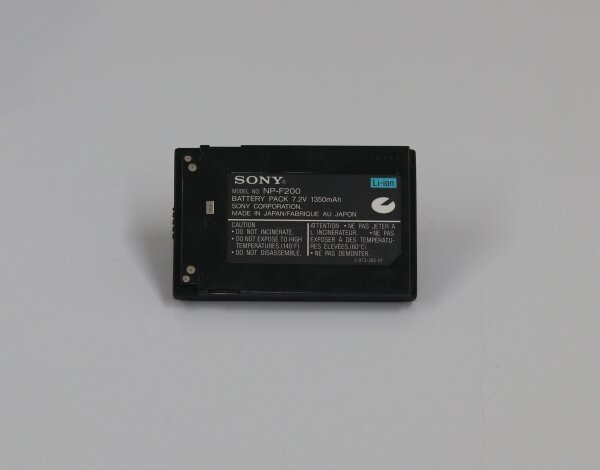 Akkureparatur - Zellentausch - Sony NP-F200 - 7,2 Volt Li-Ion Akku
