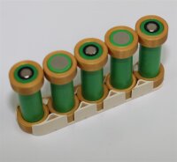 Zellenhalter - Spacer - Platzhalter - Ring für 18650 Zelle um Durchmesser auf 26 zu erhöhen - 18 x 26 x 10 mm