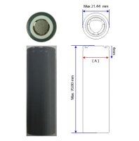 LG - INR21700 M50LT - 3,6 Volt 5000mAh Li-Ion ohne Ableiter [Lötfahne]