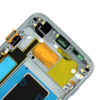 Samsung Galaxy S7 Edge Vollständige Displayeinheit - Schwarz