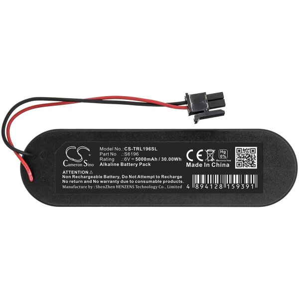 Ersatzakku - CS-TRL196SL - TRILOGY DL6100 / S6196  - 6 Volt 5000mAh Alkaline
