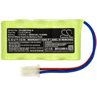 Ersatzakku - CS-EMC058LS - LITHONIA ELB0502N / CUSTOM-45 - 4,8 Volt 2000mAh Ni-MH
