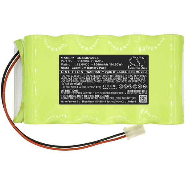 Ersatzakku - CS-EMC120LS - LITHONIA ELB1208 / B310004 - 12 Volt 7000mAh Ni-CD