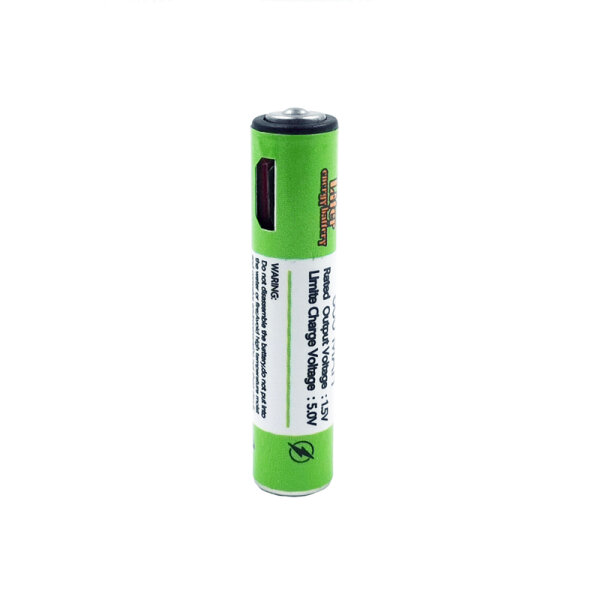 Ersatzakku - BHD15 600MAH - Micro AAA - 1,5 Volt 600mAh Li-Ion - inkl. Schutzbeschaltung, USB-Ladefunktion