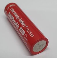 Liter SD1830 - Ersatzakku - 18650 - 3,7 Volt 3000mAh Li-Ion