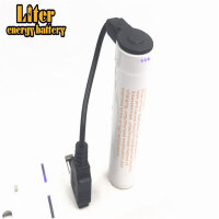 Liter - Ersatzakku - 18650 - 3,7 Volt 3400mAh Li-Ion - inkl. Schutzbeschaltung - USB-Ladefunktion - Powerbank