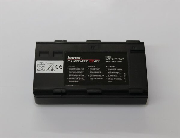 Akkureparatur - Zellentausch - hama CAMPOWER CP429 - 9,6 Volt