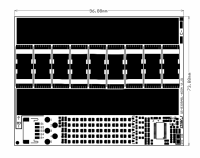 QSKJ - BMS - QS-B305ABL-600A - 96,88 x 73,88 x 10mm - 16,8 Volt 4S 300A Li-Ion / Li-Polymer