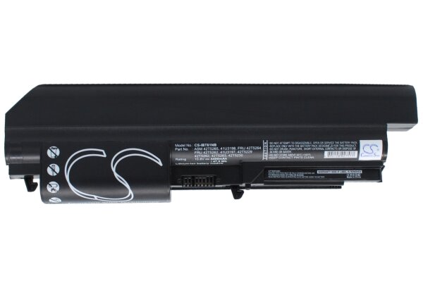 Ersatzakku - CS-IBT61NB - IBM 41U3197 / ThinkPad R400 / T400 - 10,8 Volt 4400mAh Li-Ion