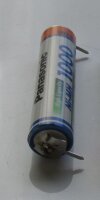 Ersatzakku für Haarschneider / Rasierer - 1,2 Volt Ni-MH zum Selbsteinbau