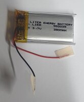 Einzelzelle - 552035 - 3,7 Volt 350mAh Li-Polymer