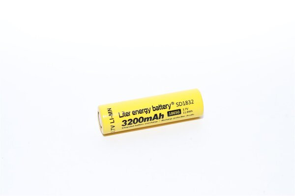 Liter SD1832 - Ersatzakku - 18650 - 3,7 Volt 3200mAh Li-Ion