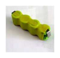 Akkupack für Müller Schaltuhr SC 78.47 - 4,8 Volt 250mAh Ni-MH zum Selbsteinbau