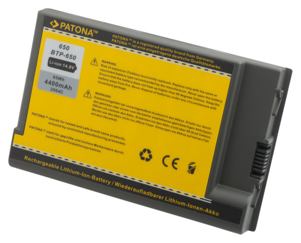 Ersatzakku - Acer Aspire 1440 / BTP-650 / Z500 - 14,8 Volt 4400mAh Li-Ion - EOL