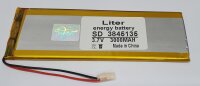 Einzelzelle - 3845135 - 3,7 Volt 3000mAh Li-Polymer