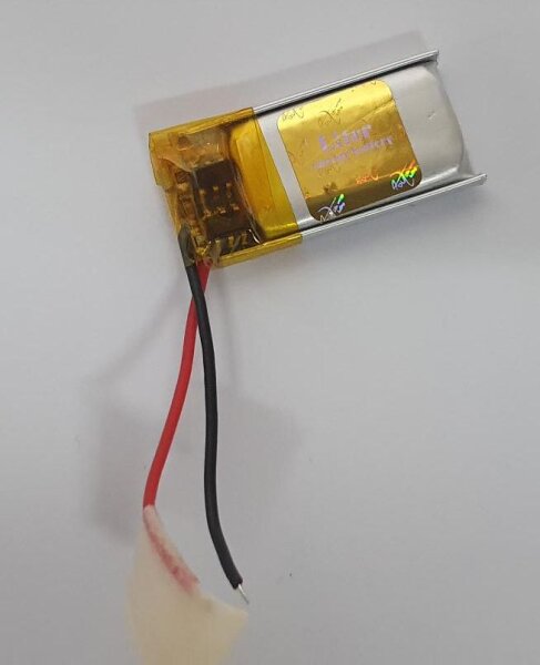 Einzelzelle - 301020 - 3,7 Volt 60mAh Li-Polymer