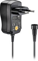 goobay - 3 V bis 12 V Universal-Netzteil - inkl. 1 USB- und 8 DC-Adapter - max. 7,2 W und 0,6 A