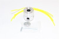 Aluminium Doppel-Fadenkopf für Rasentrimmer