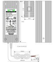 Ersatzladegerät - für 14S (51,8 Volt) Li-Ion Akkus - 58,8 Volt 3A