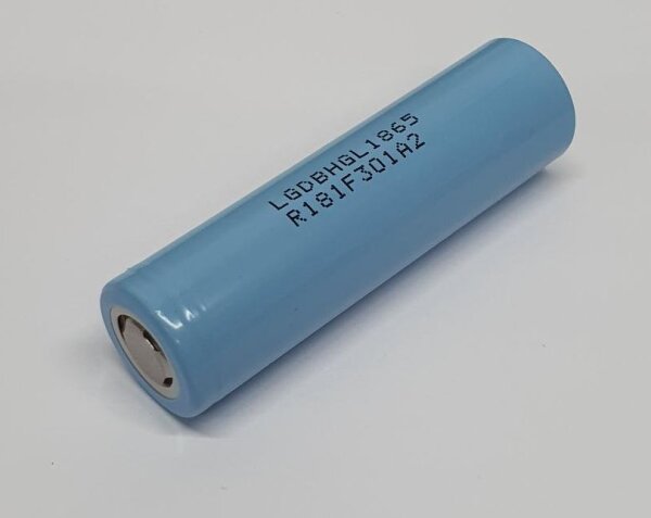 LG - LGDBHGL1865 / 18650HGL - 3,6 Volt 3000mAh Li-Ion