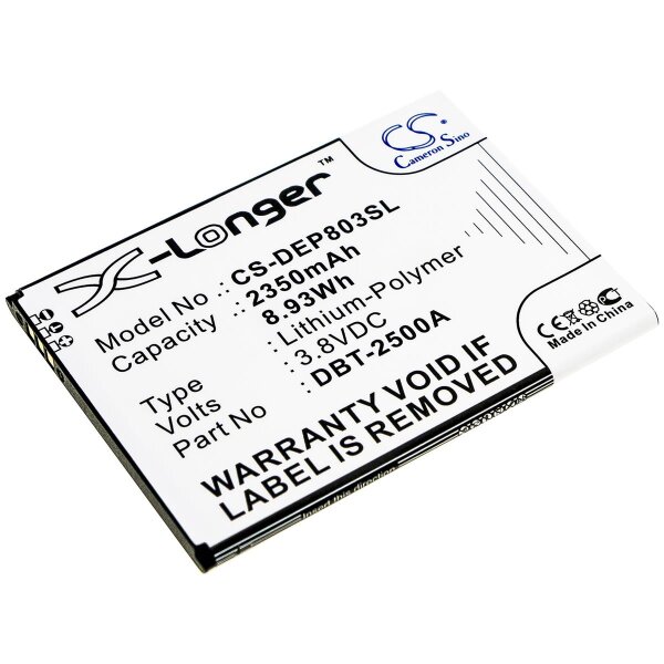 Ersatzakku - CS-DEP803SL - Doro DBT-2500A / 8035 - 3,8 Volt 2350mAh Li-Polymer