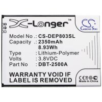 Ersatzakku - CS-DEP803SL - Doro DBT-2500A / 8035 - 3,8 Volt 2350mAh Li-Polymer