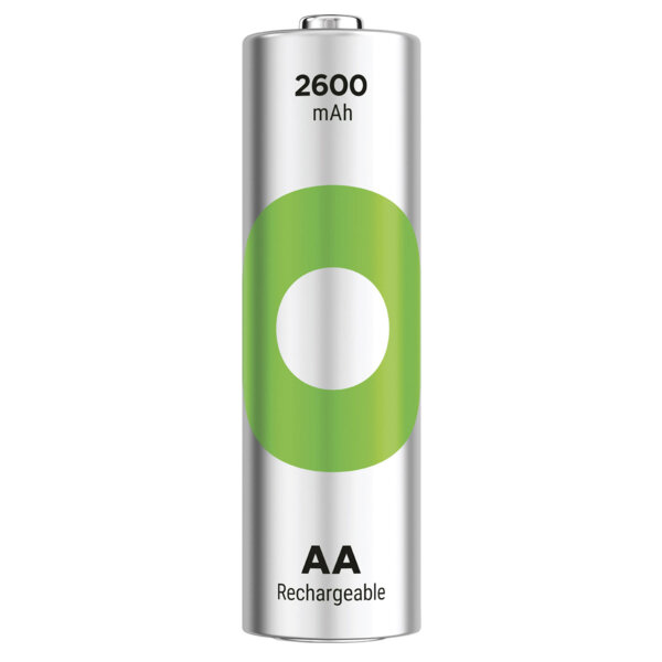 GP - GP270AAHC - Mignon AA - 1,2 Volt 2600mAh Ni-MH - lose ohne Lötfahne [Ableiter]