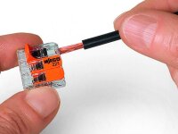 Wago - COMPACT-Verbindungsklemme 2x4mm² mit Betätigungshebel