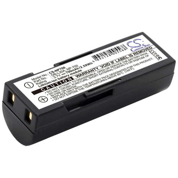 Ersatzakku - CS-NP700 - Minolta NP-700 / Samsung SLB-0637 - 3,7 Volt 700mAh Li-Ion