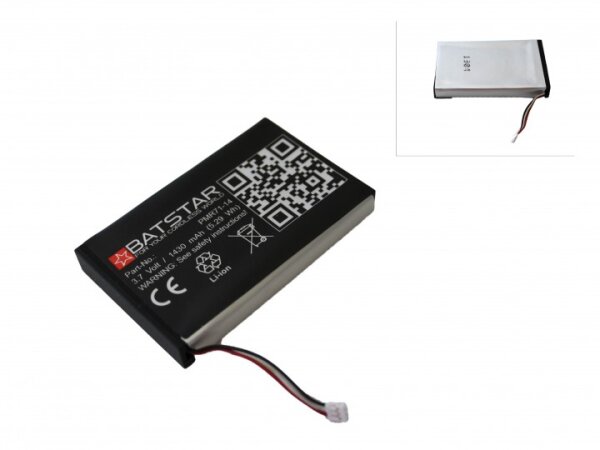 Ersatzakku - JVC Kenwood KNB-71L / PKT-23(E) - 3,7 Volt 1430mAh Li-Ion