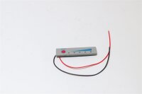 Akku Zustandsanzeige - Spannungsanzeige - für 10S [37 Volt] Li-Ion / Li-Poly Akkus - silber