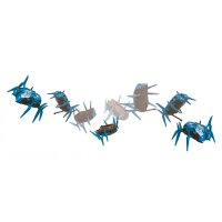 Impulse Laser Gun Targets-Bug blau