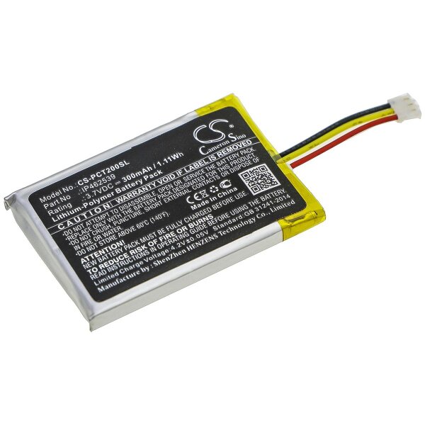 Ersatzakku - CS-PCT200SL - PHONAK IP462539 - 3,7 Volt 300mAh Li-Polymer