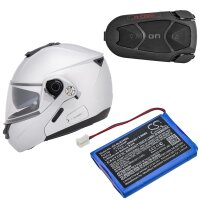 Ersatzakku - CS-NLB100SL - Nolan PL053448P / N-COM B1 - 3,7 Volt 800mAh Li-Ion