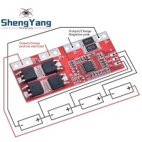 BMS - 50 x 22 x 4mm - 4S - 16,8 Volt 4S / 30A