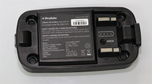 Akkureparatur - Zellentausch - Profoto PCA1322-0000 - 14,4 Volt Li-Ion