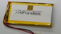 Einzelzelle - 693772 - 3,7 Volt 2500mAh Li-Polymer