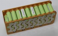Akkupack im Zellenhalter für GIANT ENERGYPAK 400 - 36 Volt zum Selbsteinbau