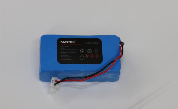 Akkureparatur - Zellentausch - Matrix Automowtic MOW800 / A-52 1558 - 24 Volt Li-Ion Akku