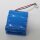 Ersatzakku - Würfel F2x4 - 9,6 Volt 1600mAh Ni-MH - mit Molex 39-01-2025 Buchse und Temp.-Sicherung
