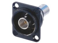 NEUTRIK - NBB75DFIB - BNC-Einbaubuchse - Schwarzes...