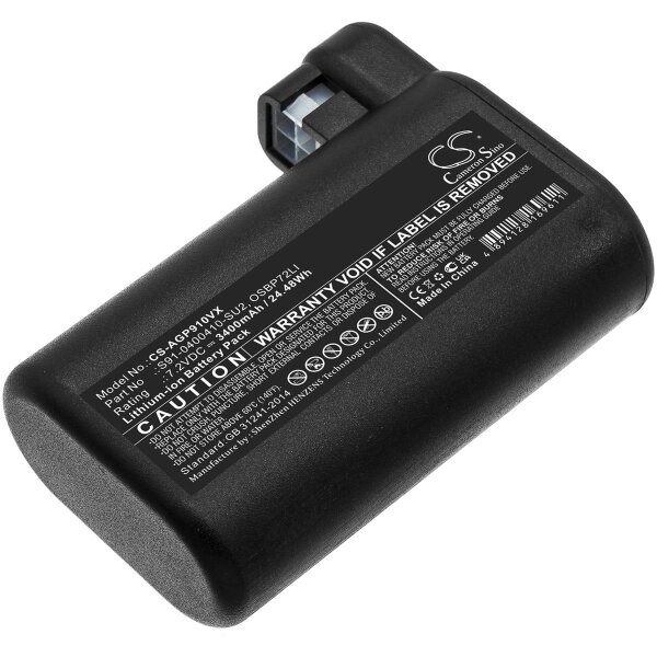 Ersatzakku - CS-AGP910VX- AEG S91-0400410-SU2 / Electrolux OSBP72LI25 - 7,2 Volt 3200mAh Li-Ion